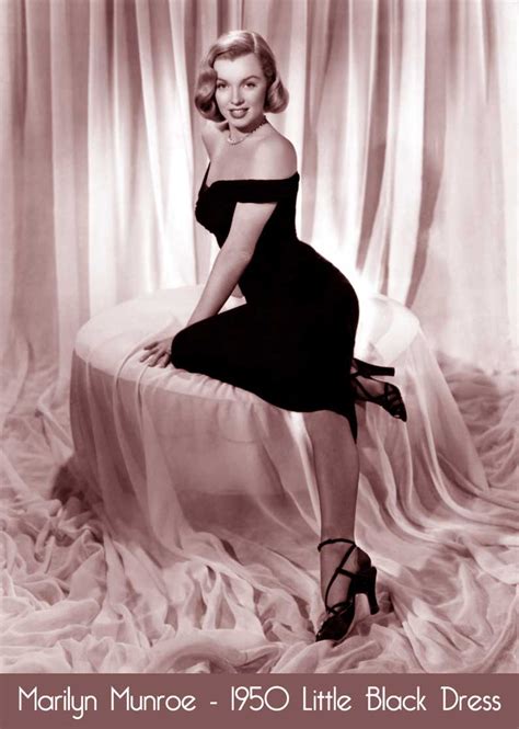 Marilyn Monroe little black dress